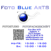 Logo/Portrait: Fotostudio Blue ArTS Logo/Portrait: Fotostudio Blue ArTS
