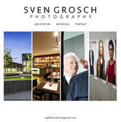 Logo/Portrait: Fotograf Sven Grosch Logo/Portrait: Fotograf Sven Grosch