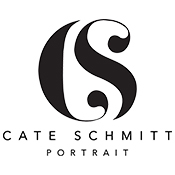 Logo/Portrait: Fotografin Cate Schmitt
